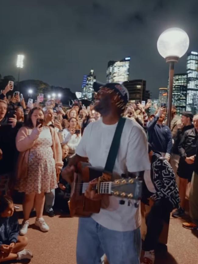 This free publicity for Sydney almost didn’t happen due to council red tape. Picture: Instagram