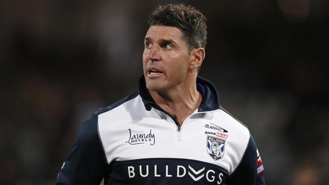 Trent Barrett will have former All Blacks coach Steve Hansen helping him out for the Dragons clash. Picture: Getty Images