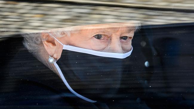 The Queen as we’ve never seen her before. Picture: Getty