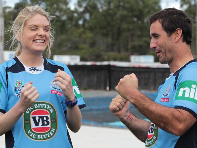 Will Erin Molan and Andrew Johns work together in 2020? Picture: Tim Marsden