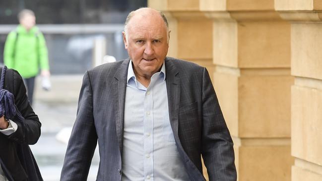 John Hanlon has pleaded not guilty to one count of abuse of public office and two counts of dishonest dealing with documents. Picture: NCA NewsWire