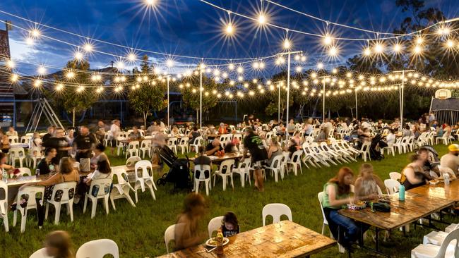 Logan council will temporarily provide some businesses with seating and plastic outdoor furniture for evening events. Picture: Richard Walker/RDW Photography