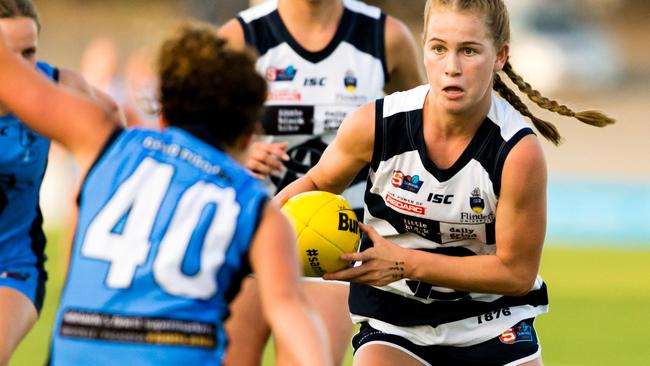 The Crows drafted South Adelaide's Teah Charlton with their first pick. Picture: Nick Hook Photography