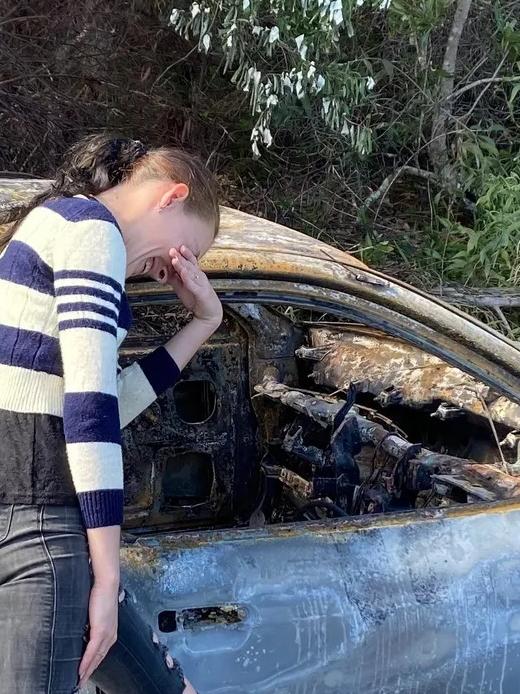 Hailey’s GoFundMe campaign said she is a biomedical student in the final weeks of her semester, and is “incredibly stressed already”, working as a carer for the old and vulnerable. Picture: Hailey Hald.