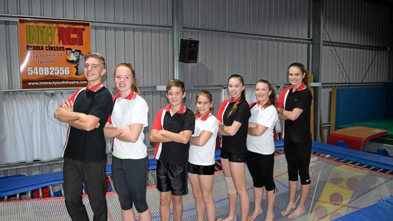 Gymnasts springing into QLD state championships The Courier Mail