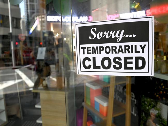 SYDNEY, AUSTRALIA - NewsWire Photos, JULY 8, 2021. General scenes in Sydney's CBD during the '’Stay At Home'“ orders in NSW. Picture: NCA NewsWire / Jeremy Piper