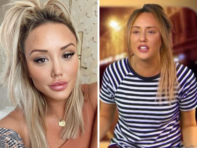 Charlotte Crosby has joined filming on Aussie Shore.