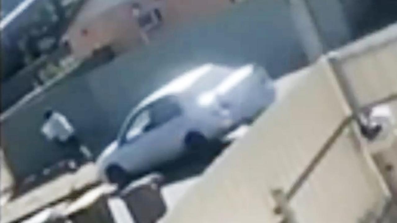 An 18-year-old man has been hit by a car while allegedly running from a home invasion in Mainwaring Crescent, Davoren Park. Picture: 7NEWS Adelaide