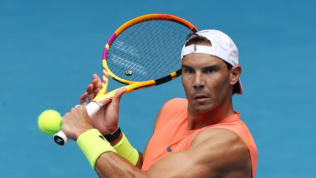 Rafael Nadal will begin his title defence against Jack Draper. Picture: Michael Klein