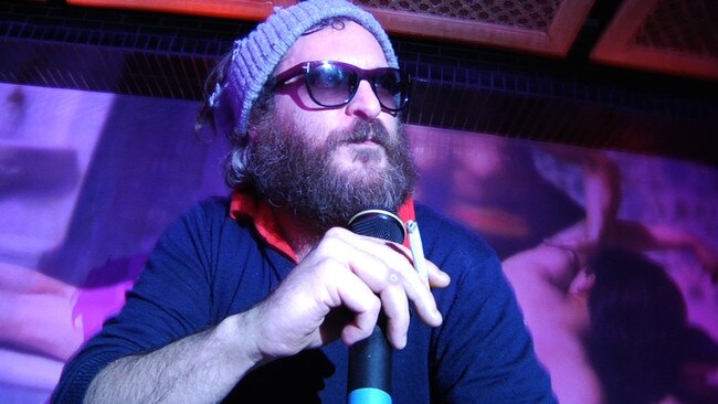 Joaquin Phoenix in ‘I'm Still Here’.