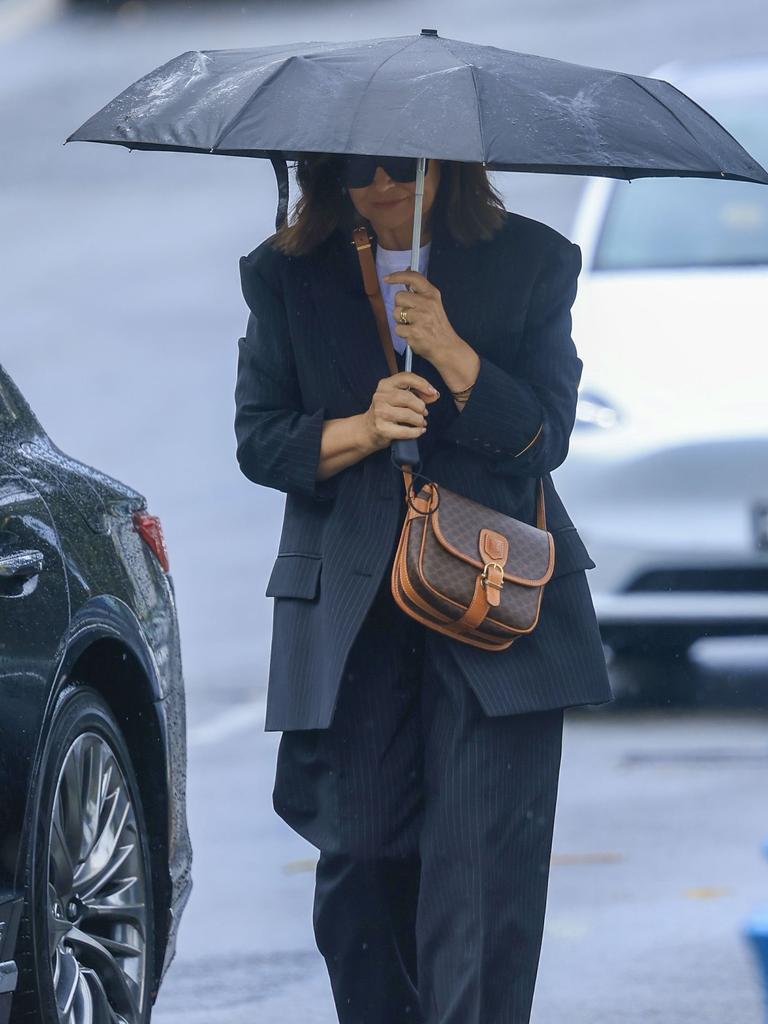 Lisa Wilkinson arrives at the party. Picture: Media Mode