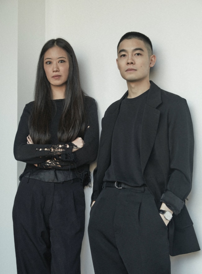 Lyna Ty (left) and Melvin Tanaya of Song for the Mute. Picture: courtesy of the brand.