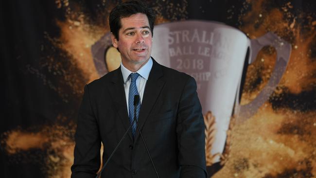 AFL boss Gillon McLachlan. Picture: AAP