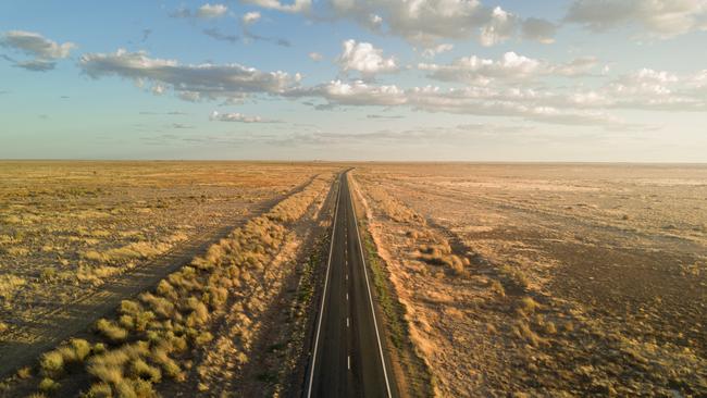 Not so fond memories of driving across the Hay Plains.