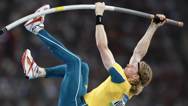 Steve Hooker Sport Australia Hall of Fame: Pole vault, Beijing 2008 Olympic  gold medal