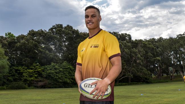 Former NRL hopeful Danny Allende is hoping to forge a new career in Rugby Sevens.