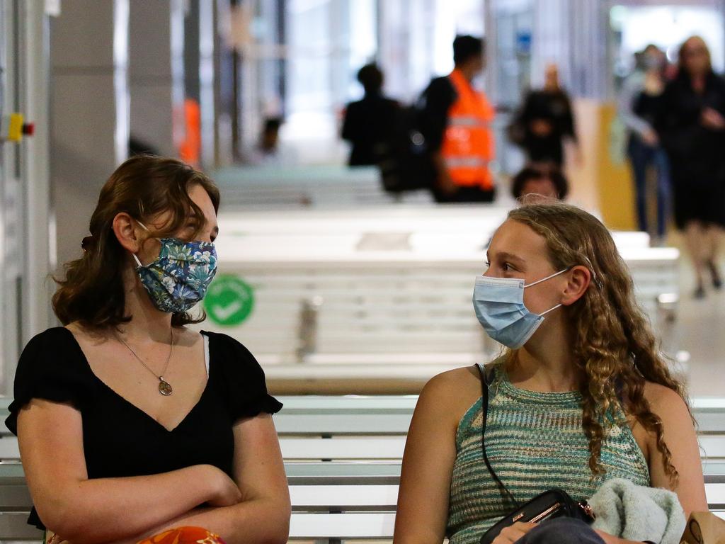 As NSW figures continue to climb there have been calls to mandate the wearing of masks across Greater Sydney. Picture: NCA NewsWire/Gaye Gerard