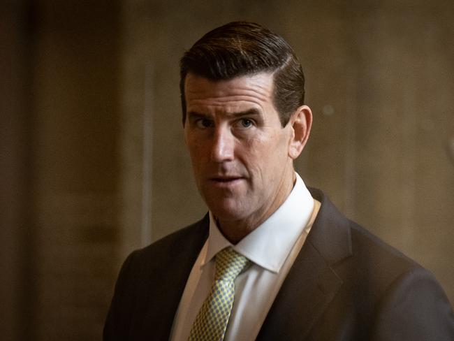 SYDNEY, AUSTRALIA - NewsWire Photos March 7, 2021: Ben Roberts-Smith arriving at the Federal Court, Sydney. Picture: NCA NewsWire / James Gourley