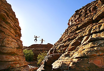 Spectacular ... the Kings Canyon Rim Walk in the Northern Territory. Picture: Alex Coppel