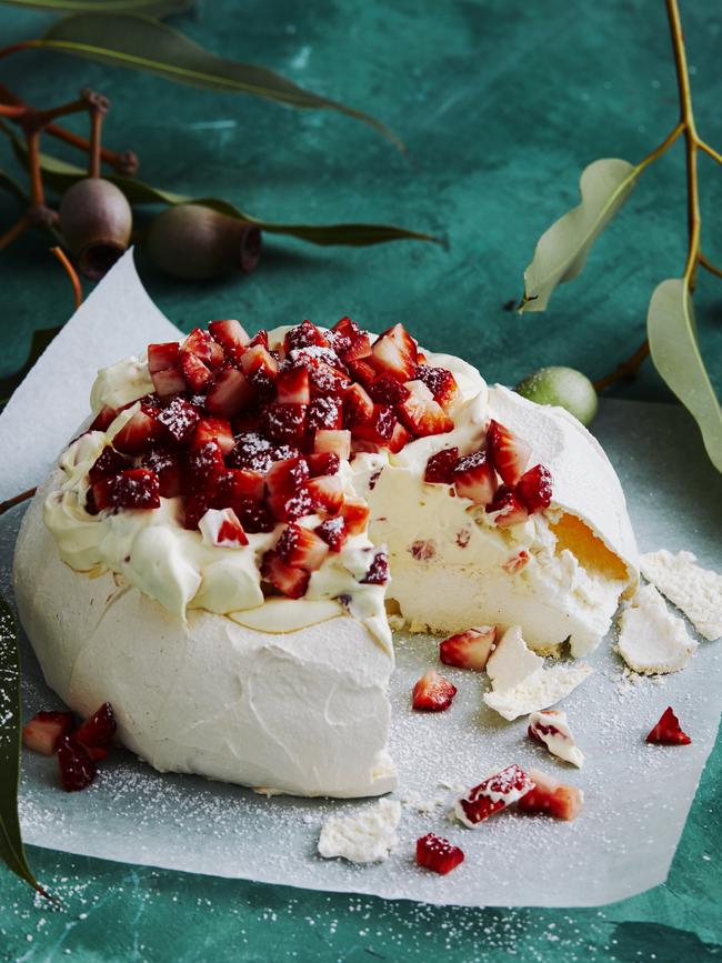 Classic pavlova. Picture: Guy Bailey