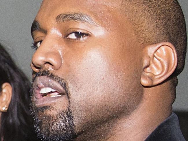 Kim Kardashian and Kanye West attend the 57th Annual Grammy Awards Official After Party on Sunday, Feb. 8, 2015 in Los Angeles, CA. (Photo by Colin Young-Wolff/Invision/AP)