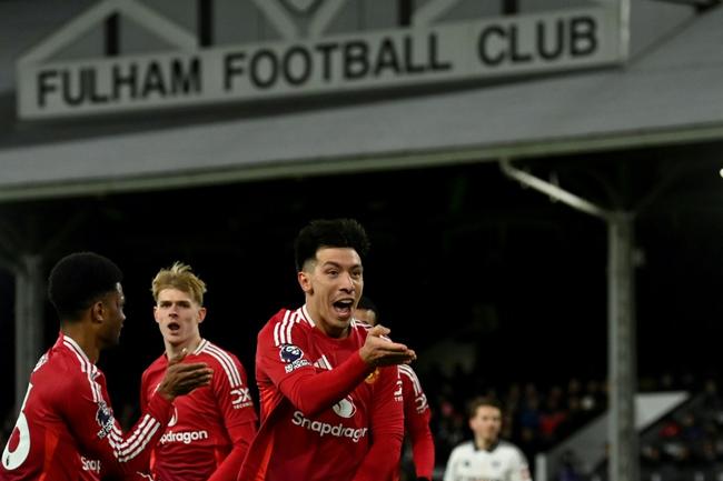 Lisandro Martinez scored the only goal in Man Utd's 1-0 win at Fulham