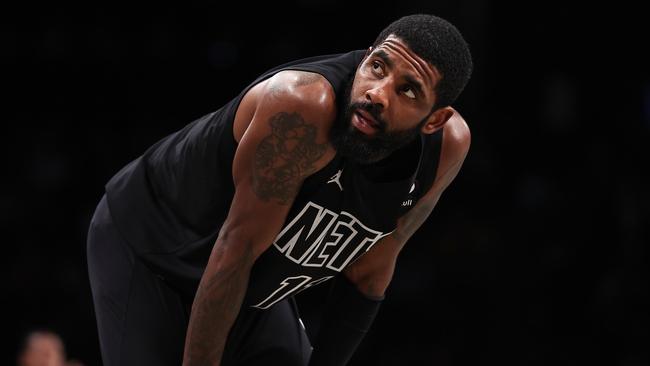 Kyrie Irving of the Brooklyn Nets. Photo by Dustin Satloff/Getty Images