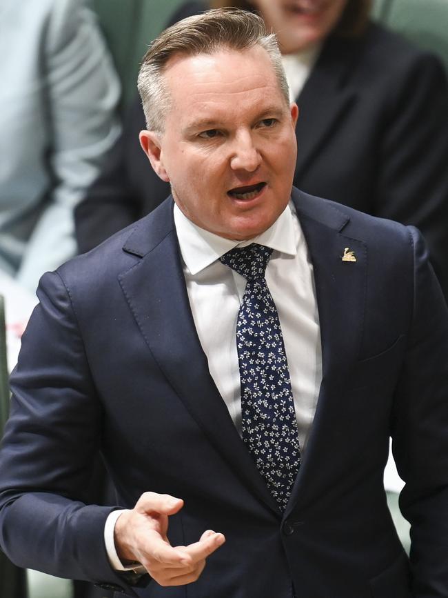 Energy Minister Chris Bowen