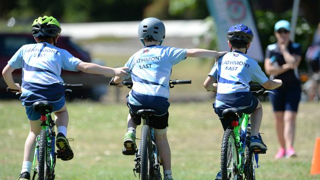 Bicycle education program Bike It! Held has been held at the Peter Vergers Reserve.