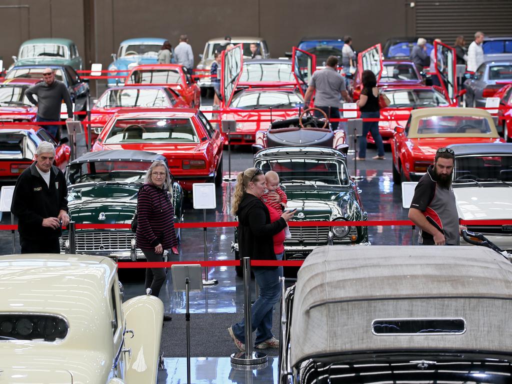 The new Gosford Classic Car Museum at West Gosford enjoyed thousands of visitors during its opening weekend. Picture: Troy Snook