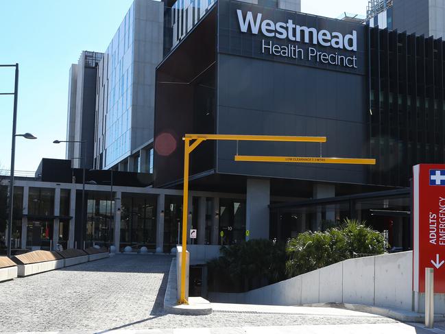 SYDNEY, AUSTRALIA - Newswire Photos AUGUST 18, 2021: A view of the Emergency entrance to the Westmead Hospital in Sydney. Picture: NCA Newswire /Gaye Gerard