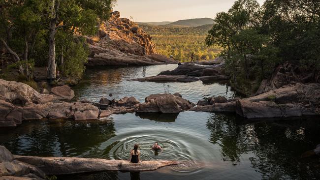 Gunlom in Kakadu National Park. Picture: Tourism NT/James Fisher