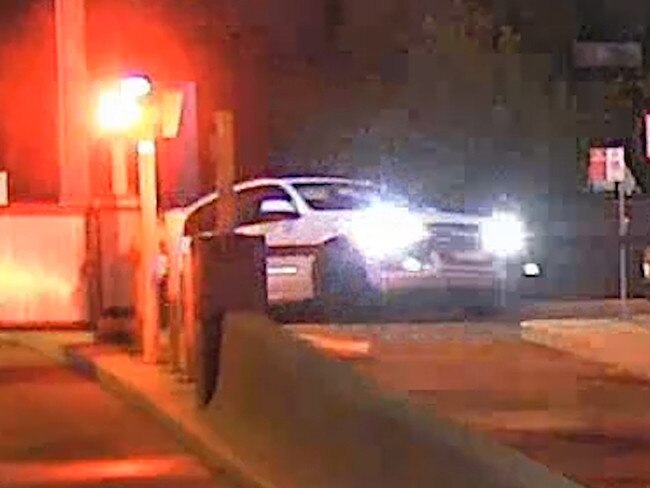 The car was spotted on Hassell St at Parramatta and was abandoned at Greystanes.