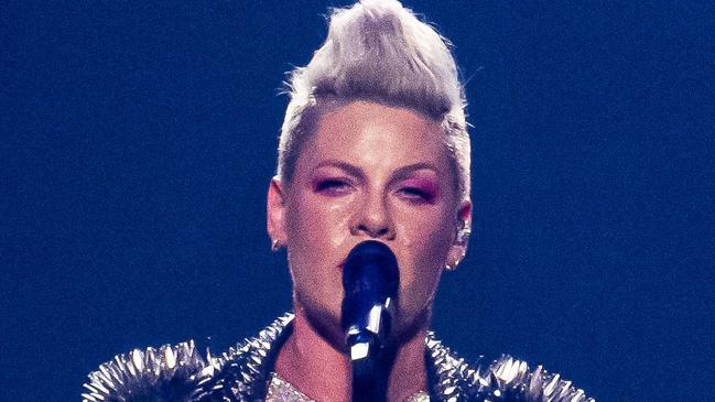 US singer Pink. Picture: Anna Kurth/AFP