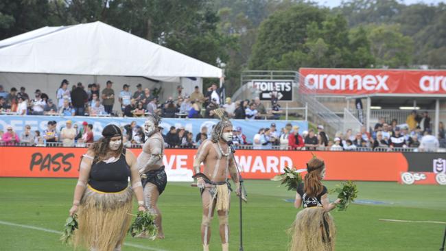 Cronulla Sharks v Gold Coast Titans at C.ex Stadium Coffs Harbour.