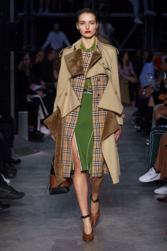 burberry deconstructed trench