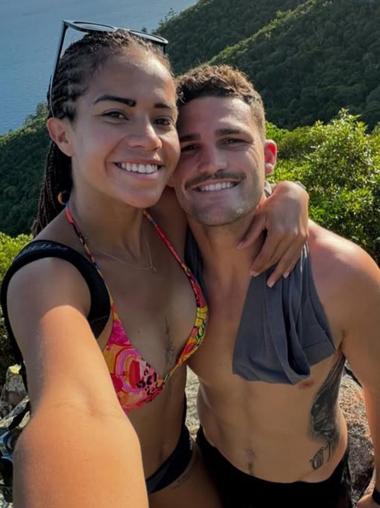 Nathan Cleary and Mary Fowlercontinue to spend time together whatever chance they get. Picture: Instagram