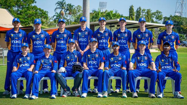 The Sydney University side ahead of the 2024-25 Green Shield season. Picture: Sydney University Cricket Club