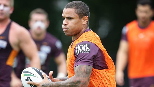 Anthony Milford’s impending arrival at Brisbane has Josh Hoffman looking over his shoulder.