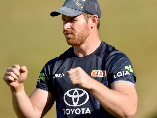 North Queensland Cowboys training at 1300Smiles Stadium. Michael Morgan. Picture: Evan Morgan