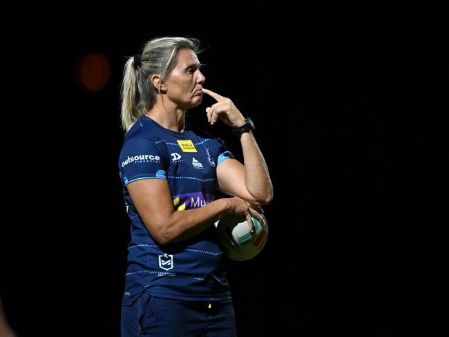 There is currently just one NRLW side with a female head coach, Karyn Murphy at the Gold Coast Titans.