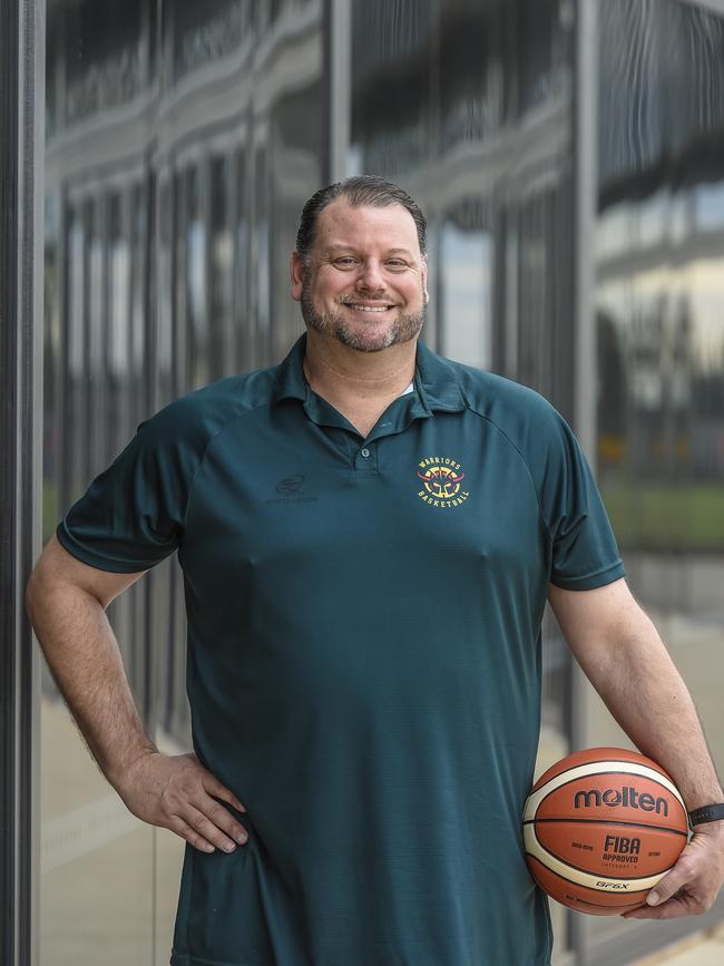 Woodville Warriors’ new Premier League women’s coach Paul La Mott. Picture: AAP//Roy VanDerVegt