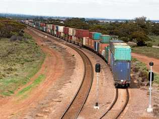 ON THE RAILS: Construction of the Inland Rail will improve the transportation of agricultural goods in regional towns. Picture: James Knowler