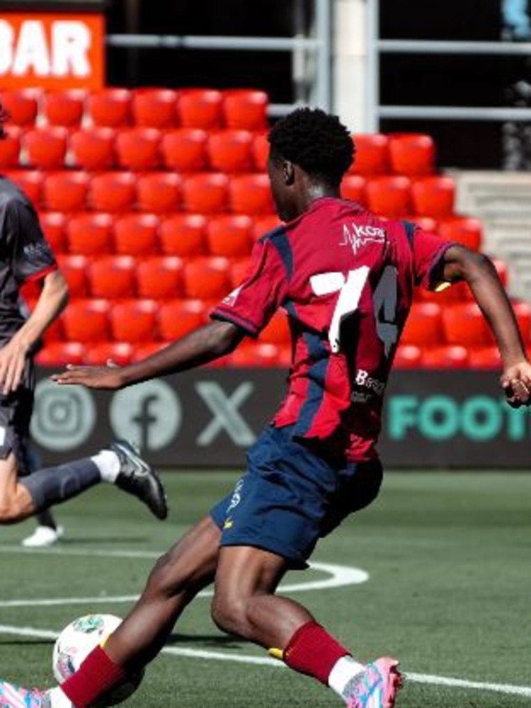 Amlani Tatu is a talented winger. Picture: Adelaide United