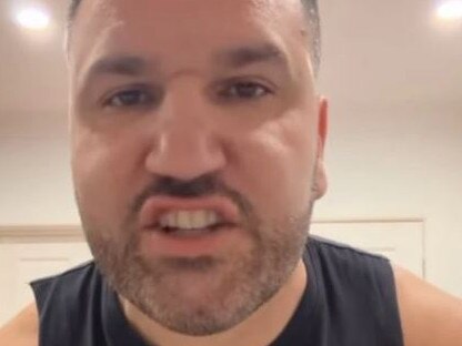 Joe Salanitri’s rant about supermarket self-serve check-outs has gone viral. Picture: Instagram/joesalanitri