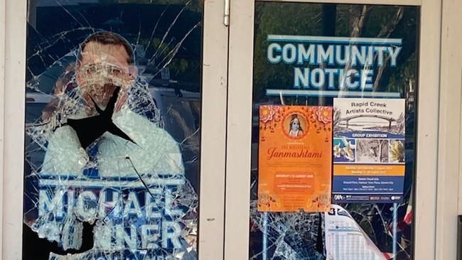 Paul Anthony Holland will reappear in Darwin Local Court on October 31 over an alleged trashing of former chief minister Michael Gunner’s Parap offices.