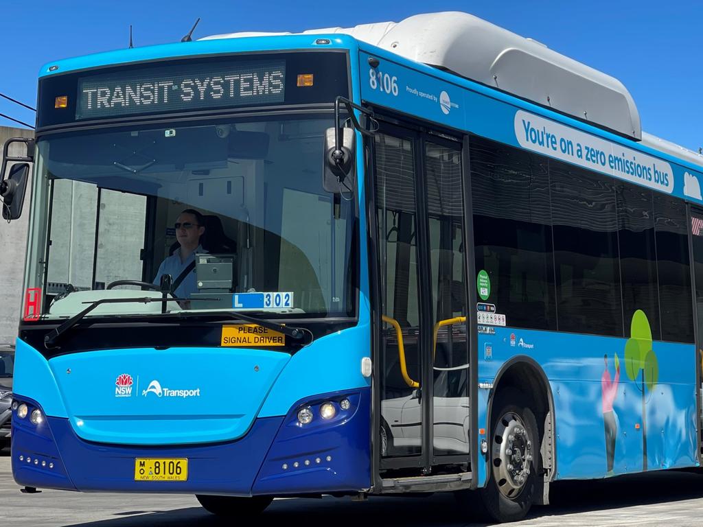 The first 12 of 40 new electric buses will hit the roads in Sydney from November as part of a $29.5 million pilot program. Picture: Supplied,