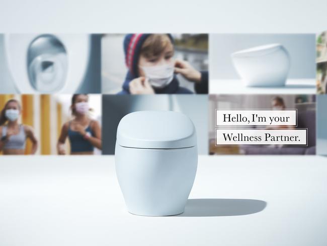 The Toto Wellness Toilet was shown off at technology event CES earlier this year.