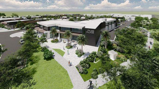 Concept images of a new retail village in Buckland Park. Source: Walker Corporation