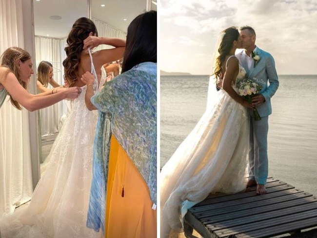 Some pre and post-wedding shots in Mauritius. Photos: Instagram